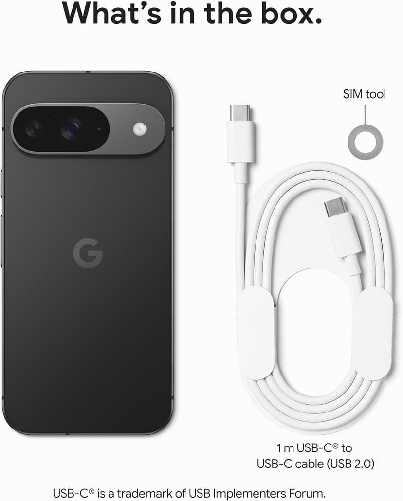 Google Pixel 9 - Unlocked Android Smartphone with Gemini, 24-Hour Battery, Advanced Camera, and 6.3" Actua Display - Peony - 256 GB