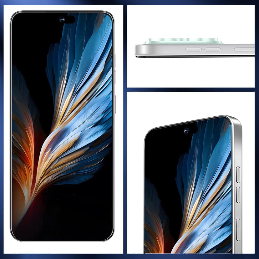 16PROMA X Smartphone New Upgrade 12GB+512GB/6.99" Display 68+108MP Zoom Camera,Tempered Glass Finish, 7000mAh Android 14 Smartphone (Green)