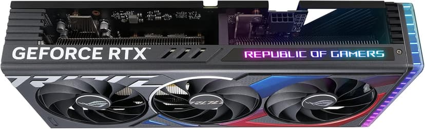 ASUS ROG Strix GeForce RTX™ 4060 OC Edition Gaming Graphics Card (PCIe 4.0, 8GB GDDR6, DLSS 3, HDMI 2.1a, DisplayPort 1.4a, Axial-tech Fan Design, Aura Sync, 0dB Technology)