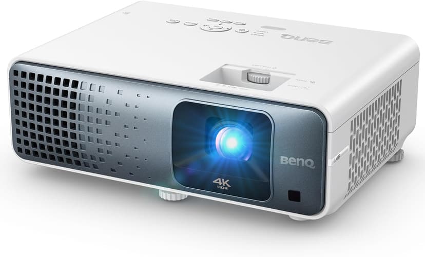 BenQ TK710 4K Laser 3200 Lumens Movie and Gaming Projector with 4ms Response Time | 240Hz Refresh Rate | HDR10 & HLG | ARC/eARC Support | Vertical Lens Shift | 3D Keystone | 1.3x Zoom | HDR Game Modes