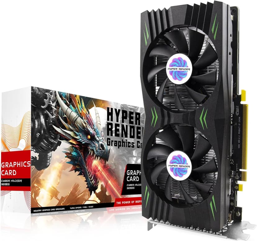 RX 580 Graphics Card 8GB 2048SP GDDR5 256 Bit PC Gaming Video Card 3*DP 1*HDMI PCI Express 3.0 with Freeze Fan Stop for Desktop Computer GPU for Gaming PC