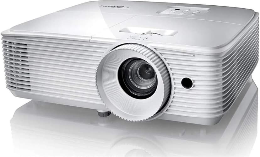 Optoma HD27HDR 1080p 4K HDR Ready Home Theater Projector for Gaming and Movies, 120Hz Support and HDMI 2.0, White