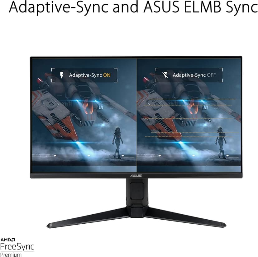ASUS TUF Gaming 32” (31.5” viewable) 4K HDR DSC Gaming Monitor (VG32UQA1A) - UHD (3840 x 2160), 160Hz, 1ms, Extreme Low Motion Blur Sync, Freesync Premium, HDMI2.1, Speakers, 120% sRGB, DisplayHDR 400