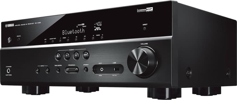 Yamaha Audio YHT-4950U 4K Ultra HD 5.1-Channel Home Theater System with 8" 50W RMS Powered Subwoofer Speakers, True Surround Sound, AV Receiver and Bluetooth Music Streaming Bundle with Accessories