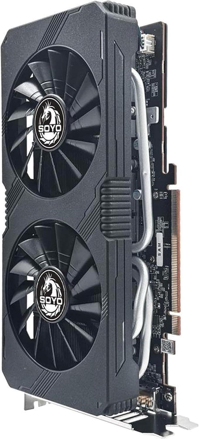 AMD RX 5700 XT Graphics Card 8 GB DDR6 Performance Equal to RTX 3060 and 2060 Super 2560SP 256Bit PCI E 4.0x16 Base/BST/Mem 1605/1905/1750 3X DP HDMI