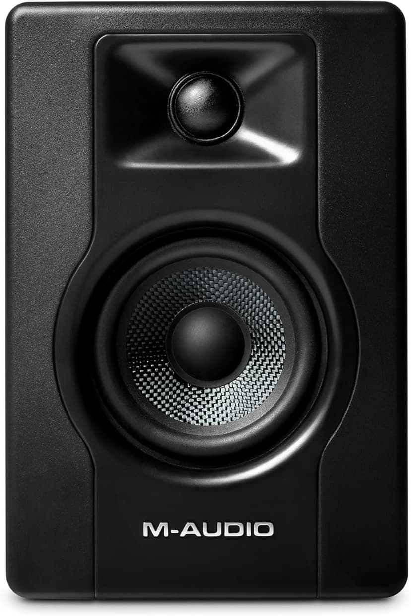 M-AUDIO BX3 Pair 3.5" 120W Studio Monitors, HD PC Speakers for Recording and Multimedia with Music Production Software