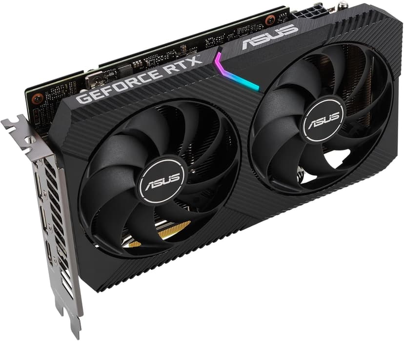 ASUS Gaming Graphics Card - GeForce Dual RTX 3060, 12GB GDDR6, RGB, LHR, Ray Tracing, DLSS