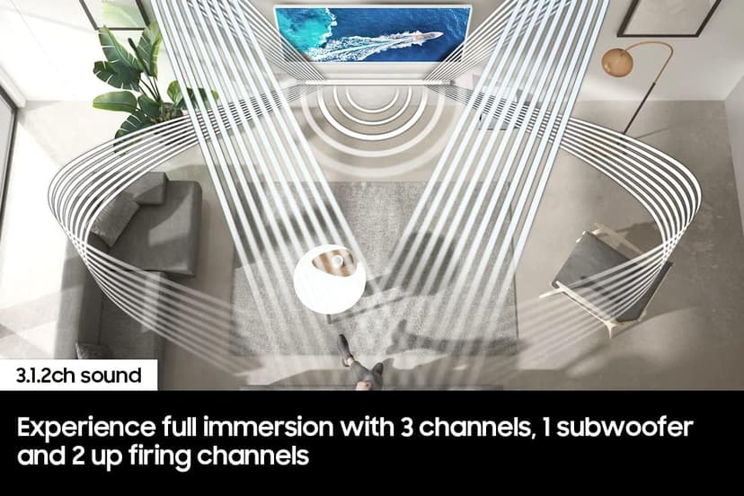 Samsung HW-S801B/ZA 3.1.2ch Soundbar w/ Wireless Dolby Atmos, DTS:X, Ultra Slim Design, Q Symphony, SpaceFit Sound, Alexa Built-In, Airplay 2, 2022