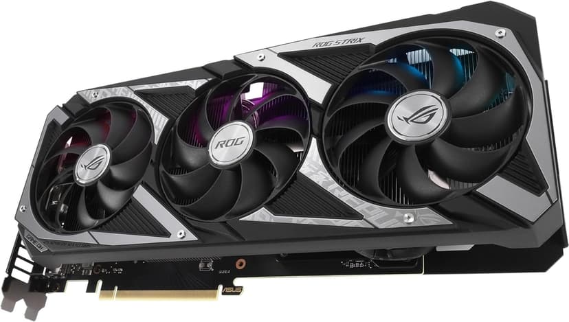 ASUS ROG Strix NVIDIA GeForce RTX 3060 V2 OC Edition Gaming Graphics Card (PCIe 4.0, 12GB GDDR6, HDMI 2.1, DisplayPort 1.4a, Axial-tech Fan Design, 2.7-Slot, Super Alloy Power II, GPU Tweak II)