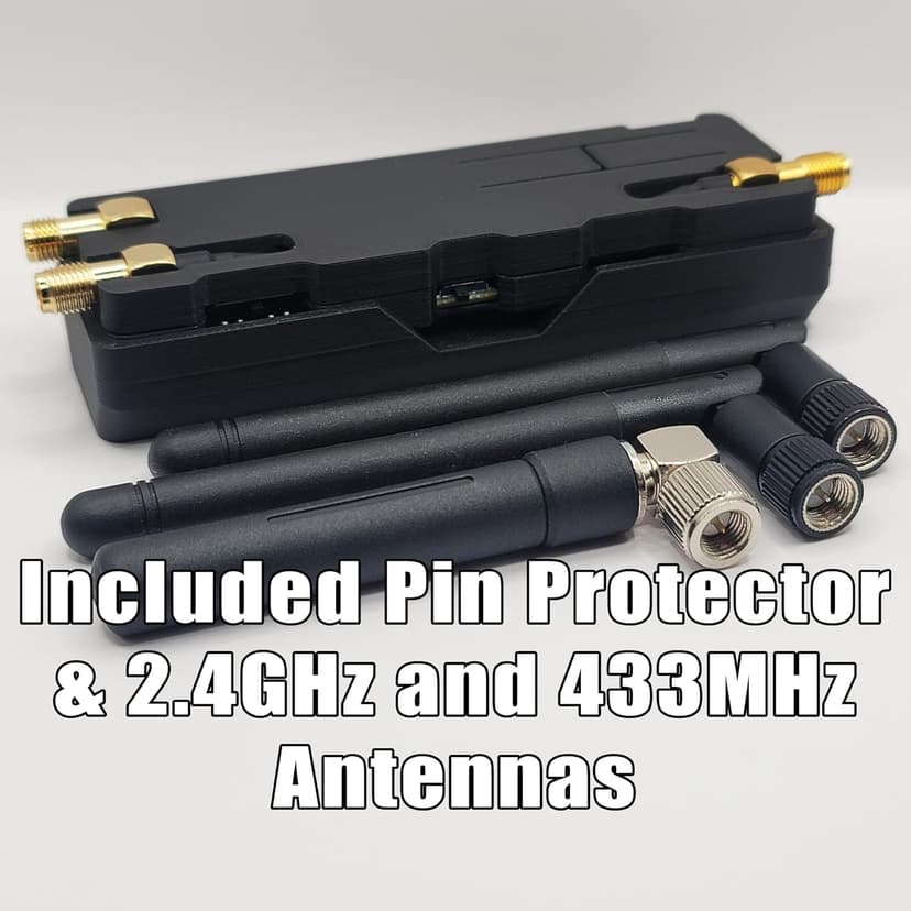 ESP32 NRF24 CC1101 Dev Board for Flipper Zero | Marauder, WiFi Bluetooth Sub-GHz Range Extender | MicroSD Slot and USB-C