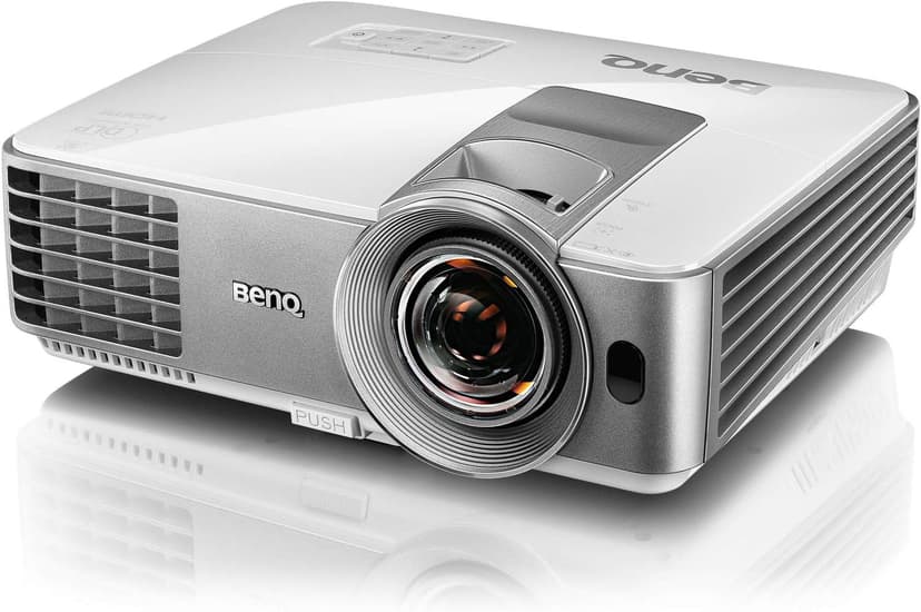 BenQ MW632ST Business Projector, 3200 Lumens, WXGA, Short Throw, Wireless, Dual HDMI, Keystone, 1.2X Zoom, 3D, Golf Simulation, Conference Room, Meeting, Classroom
