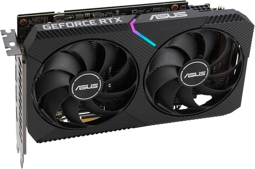 ASUS Gaming Graphics Card - GeForce Dual RTX 3060, 12GB GDDR6, RGB, LHR, Ray Tracing, DLSS