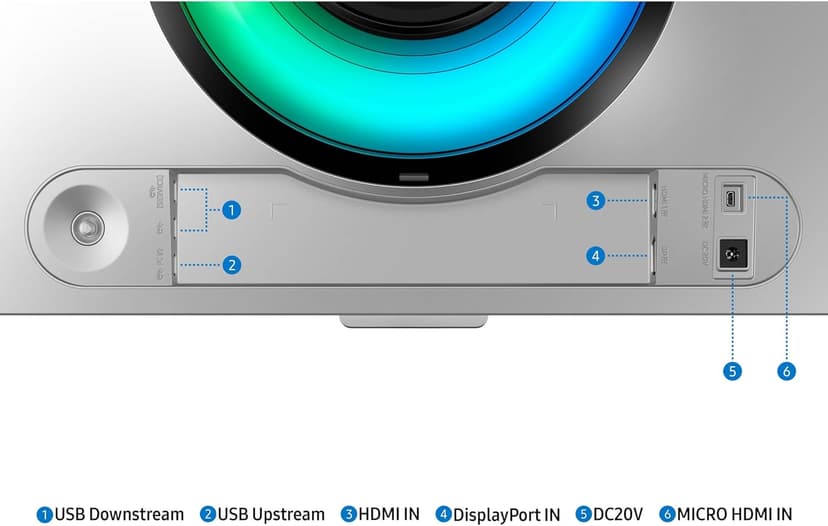 Samsung 49" Odyssey OLED (G93SC) Series Curved Gaming Monitor w QD-OLED, 240Hz, 0.03ms, Dual QHD,DisplayHDR True Black 400,AMD FreeSync Premium Pro,Height Adjustable Stand,3 Yr Warranty,LS49CG932SNXZA