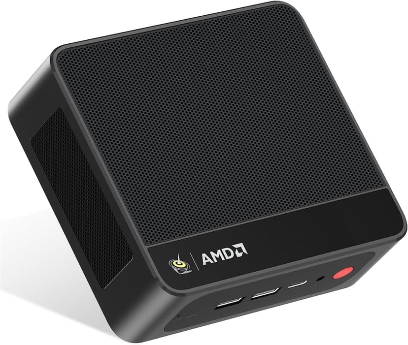 Beelink SER5 Max Mini PC, AMD Ryzen 7 6800U (up to 4.7GHz, 8C/16T), 24G LPDDR5 RAM 500GB M.2 PCIe4.0 SSD Mini Desktop Computers, Micro PC 4K Triple Display/WiFi 6/BT5.2, Office/School/Gaming