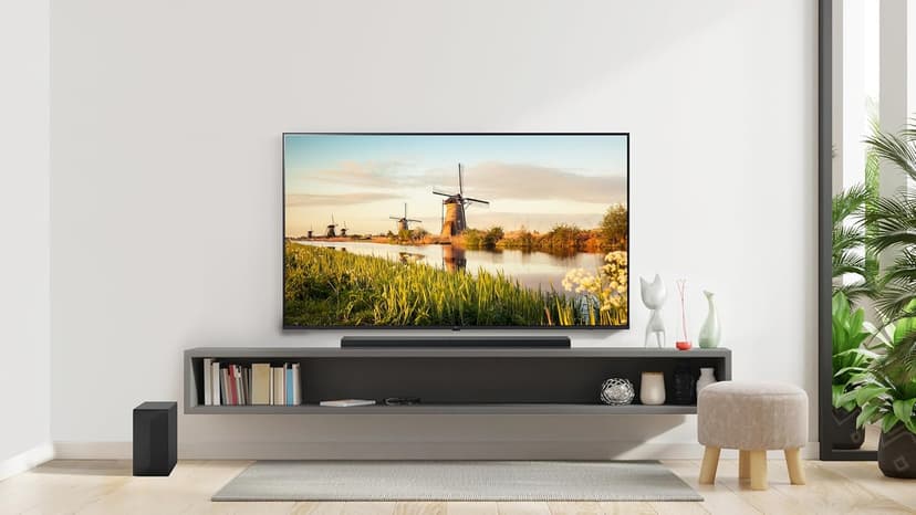 LG S60T 3.1 ch. Soundbar with Wireless Subwoofer, Dolby Audio, TV Synergy, Wow Interface, AI Sound Pro (2024 Model)
