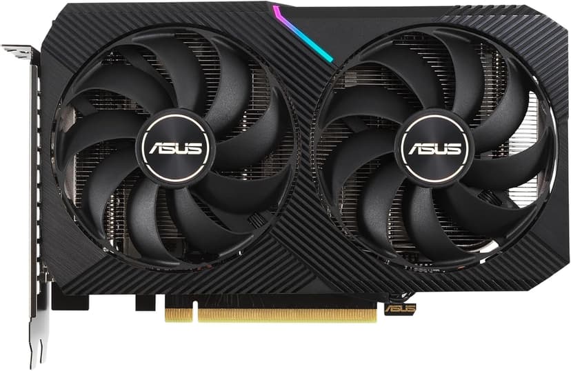 ASUS Gaming Graphics Card - GeForce Dual RTX 3060, 12GB GDDR6, RGB, LHR, Ray Tracing, DLSS