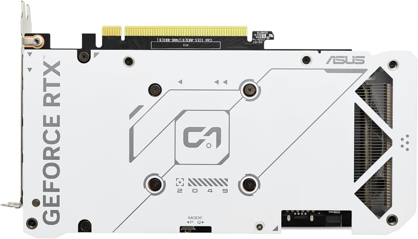 ASUS Dual GeForce RTX 4060 EVO White OC Edition 8GB GDDR6 Gaming Graphics Card White (Nvidia GeForce RTX4060 DLSS3, 246 AI Tops, PCIe 4.0, 1x HDMI 2.1a, 3X DisplayPort 1.4a,