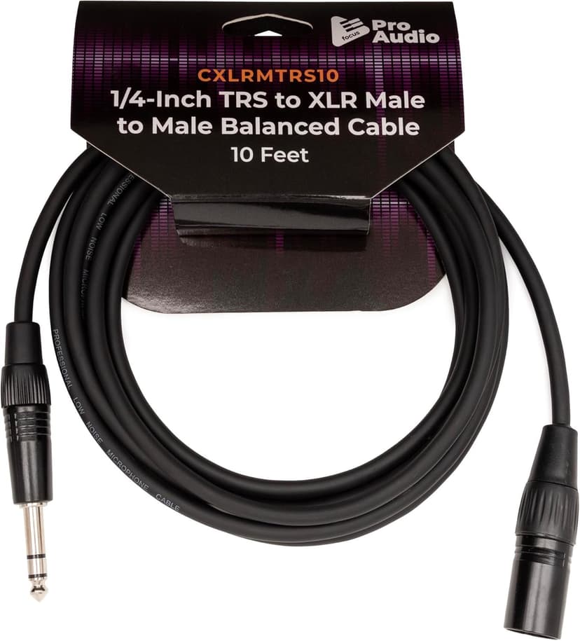 Adam Audio T5V 5-Inch Powered Studio Monitor (2-Pack) Bundle with Isolation Pads, 1/4-Inch TRS to XLR Male to Male Balanced Cable (10-Feet, 2-Pack) and 25-Feet XLR Cable (6 Items)