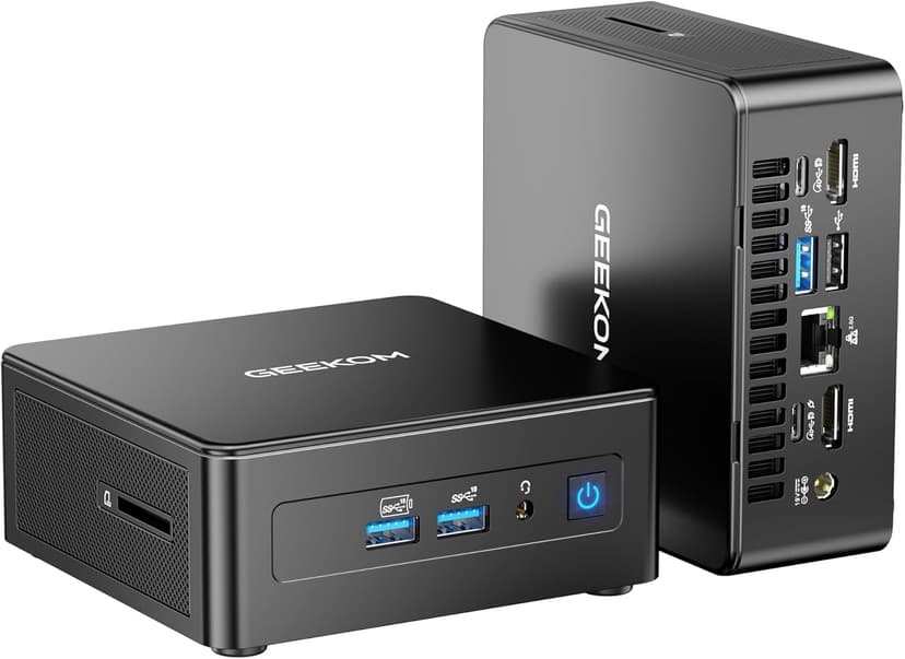 GEEKOM IT15 Mini PC, The Most Powerful with 15th Gen Intel Ultra 5 225H, 32GB DDR5 1TB NVMe SSD, Intel Arc 130T GPU (83 Tops), WiFi 7, 8K Quad Display, Win 11 Pro, SD Slot, Creators/Developers/Office