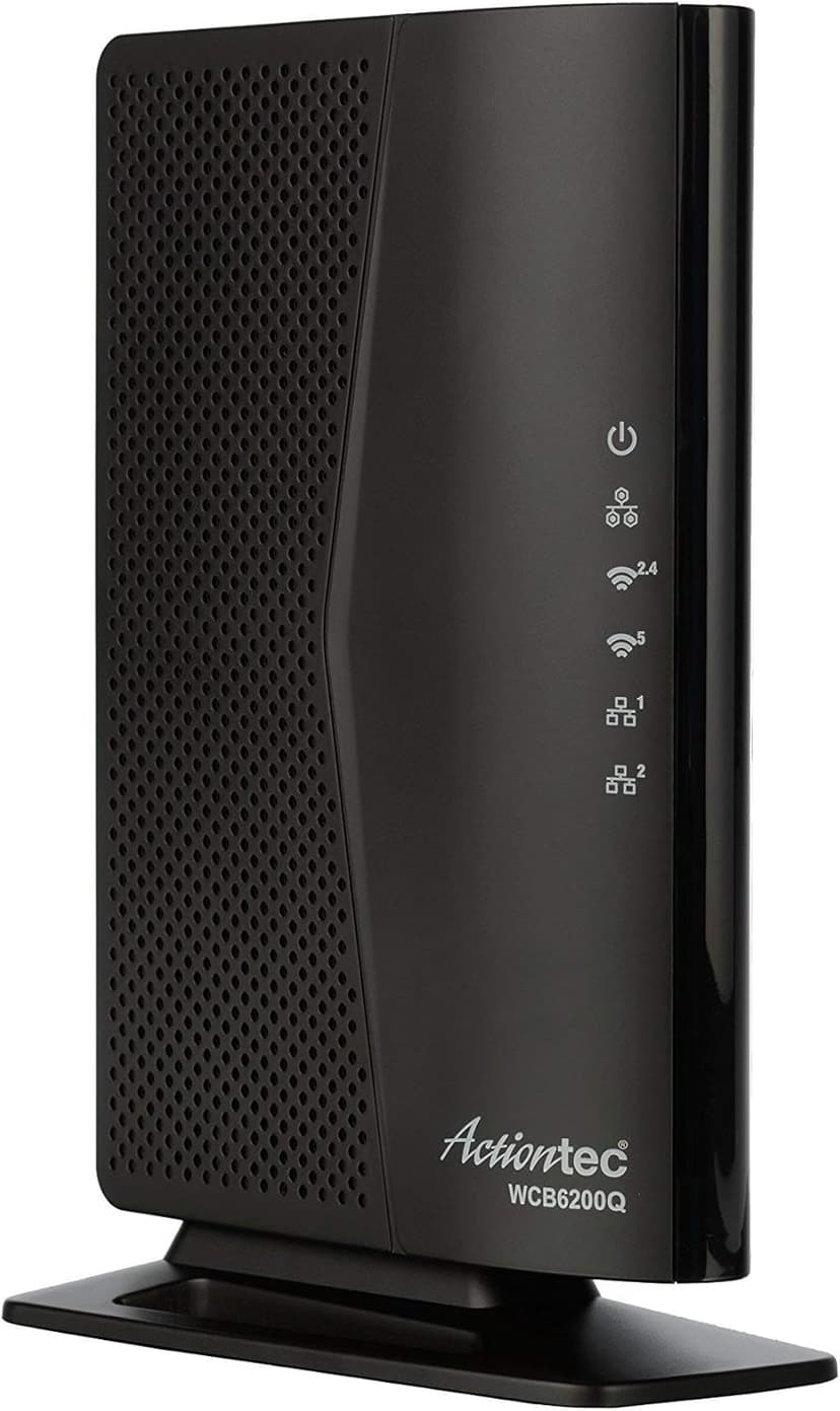 Actiontec 802.11ac Desktop WiFi Extender with 4 Internet Antennas 5GHz, Gigabit Ethernet, Bonded MoCA for Whole Home Fast WiFi (WCB6200Q) (Renewed)