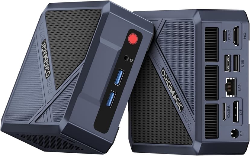 Oculink Mini PC AMD Ryzen 7 7840HS, GPU Radeon 780M Gaming Desktop Computer A1, 32GB DDR5 RAM 1TB M.2 NVME PCIe 4.0 SSD, 8K Triple Displays, 11 Pro, USB 4.0, WiFi 6E, BT5.2, 2.5 GbE LAN, VESA