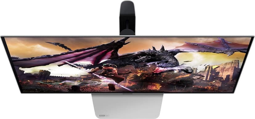 Samsung 32DG8 32 Inch Odyssey G80SD 4k UHD Smart Gaming Monitor with 6 Year Amber Protection Plan (2024)