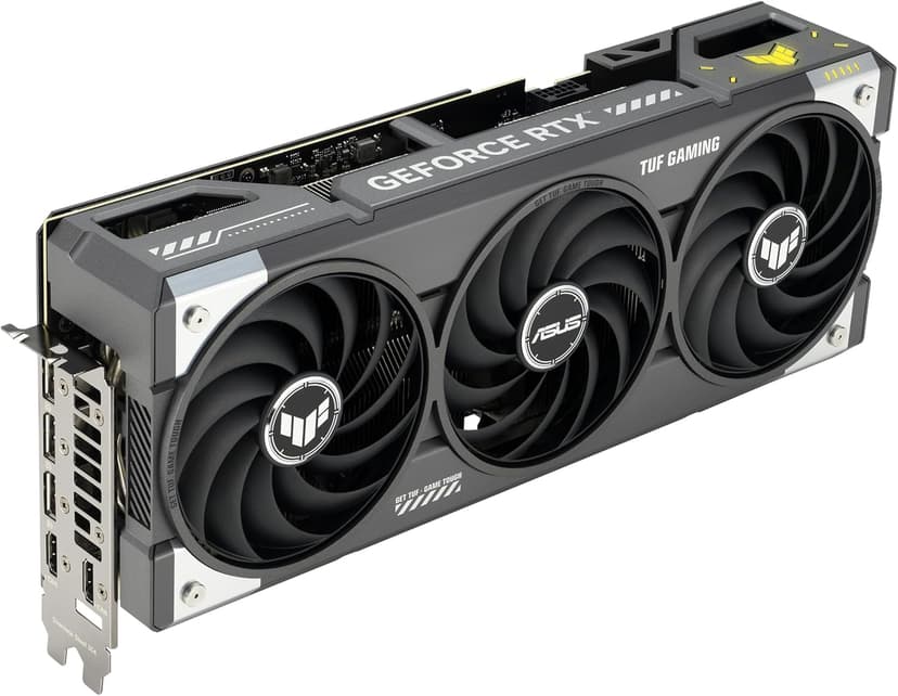 ASUS TUF Gaming GeForce RTX ™ 5070 12GB GDDR7 OC Edition Gaming Graphics Card (PCIe® 5.0, HDMI®/DP 2.1, 3.125-slot, Military-Grade Components, Protective PCB Coating, axial-tech Fans)
