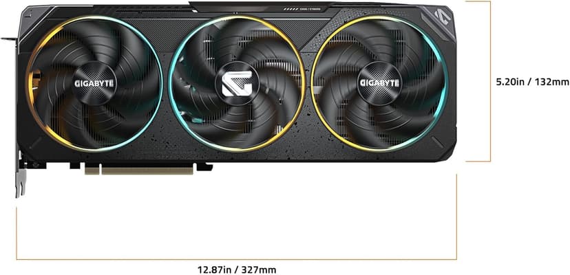 GIGABYTE GeForce RTX 5070 Gaming OC 12G Graphics Card, 12GB 192-bit GDDR7, PCIe 5.0, WINDFORCE Cooling System, GV-N5070GAMING OC-12GD Video Card