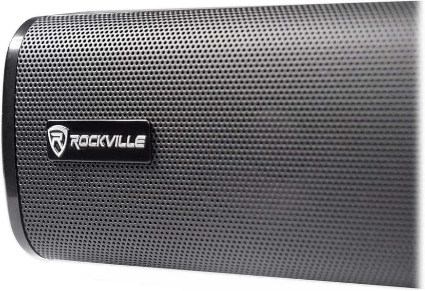 Rockville ROCKBAR 40" 400W Soundbar W/Wireless Subwoofer/Bluetooth/HDMI/Optical, Black