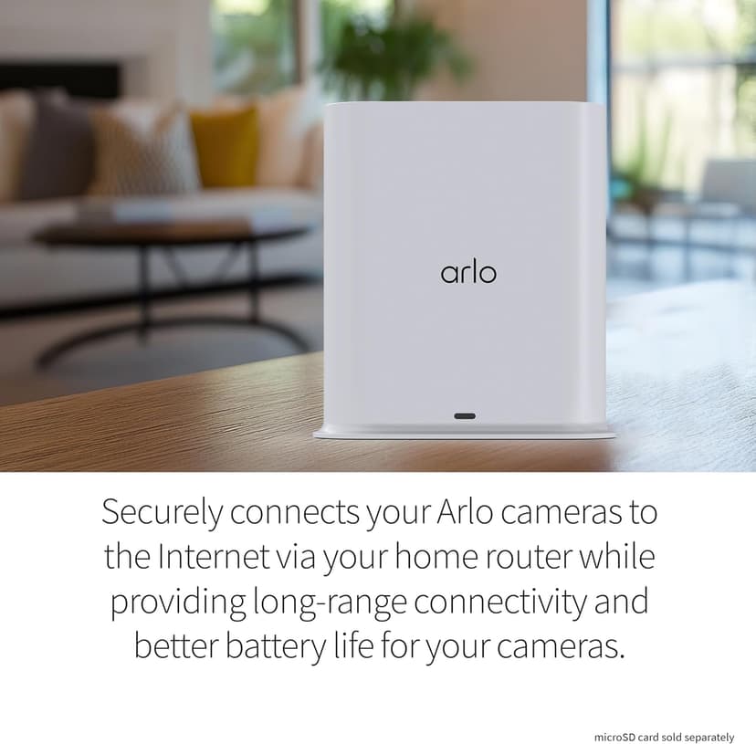 Arlo Ultra 2 Spotlight Camera 4K HDR (2 Cameras, SmartHub Included & Required) | Wireless Home Security Camera | Color Night Vision, Motion Sensor, 180º View, 2-Way Audio, White