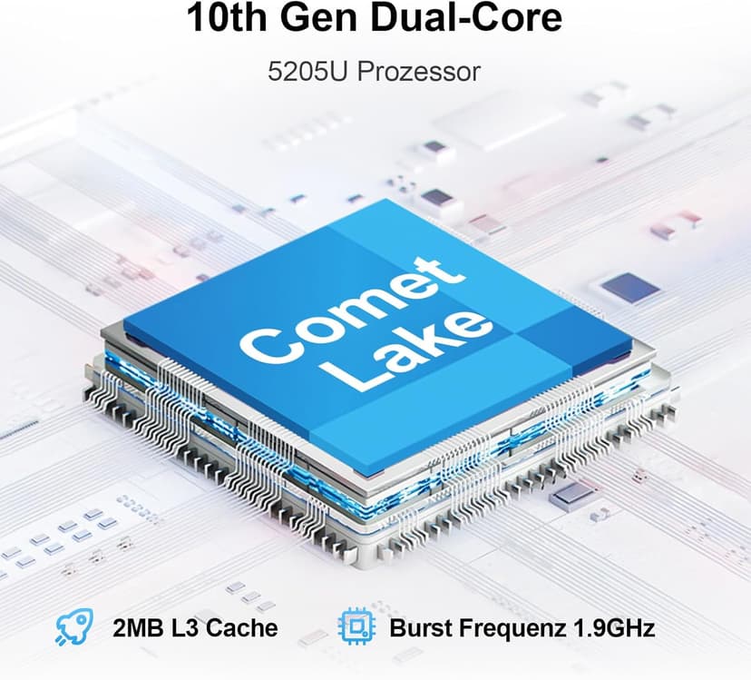 15.6 Inch Laptop with Office 365, 4GB RAM, 128GB Storage Expandable 1TB, 5205U Processor, HD Display, Windows 11 Laptops Computer, Wi-Fi 5, BT4.2, Numpad, Type-C, for Business and Students.
