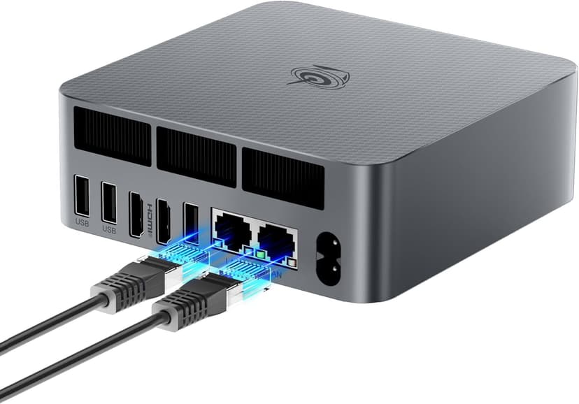 Beelink EQR5 Mini PC, AMD Ryzen 5 5650U(7nm, 6C/12T) up to 4.2GHz, Mini Computer 32GB DDR4 RAM 1TB PCIe3.0x4 SSD, Micro PC 4K@60Hz Dual HDMI Display/WiFi6/BT5.2/Office/Home/HTPC/W-11 Pro