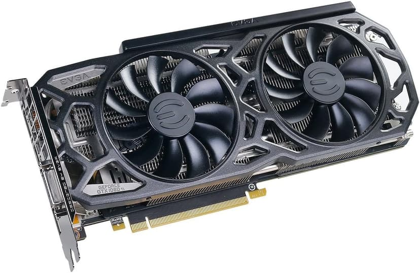 EVGA GeForce GTX 1080 Ti SC Black Edition Gaming, 11GB GDDR5X, iCX Cooler & LED, Optimized Airflow Design, Interlaced Pin Fin Graphics Card 11G-P4-6393-KR (Renewed)