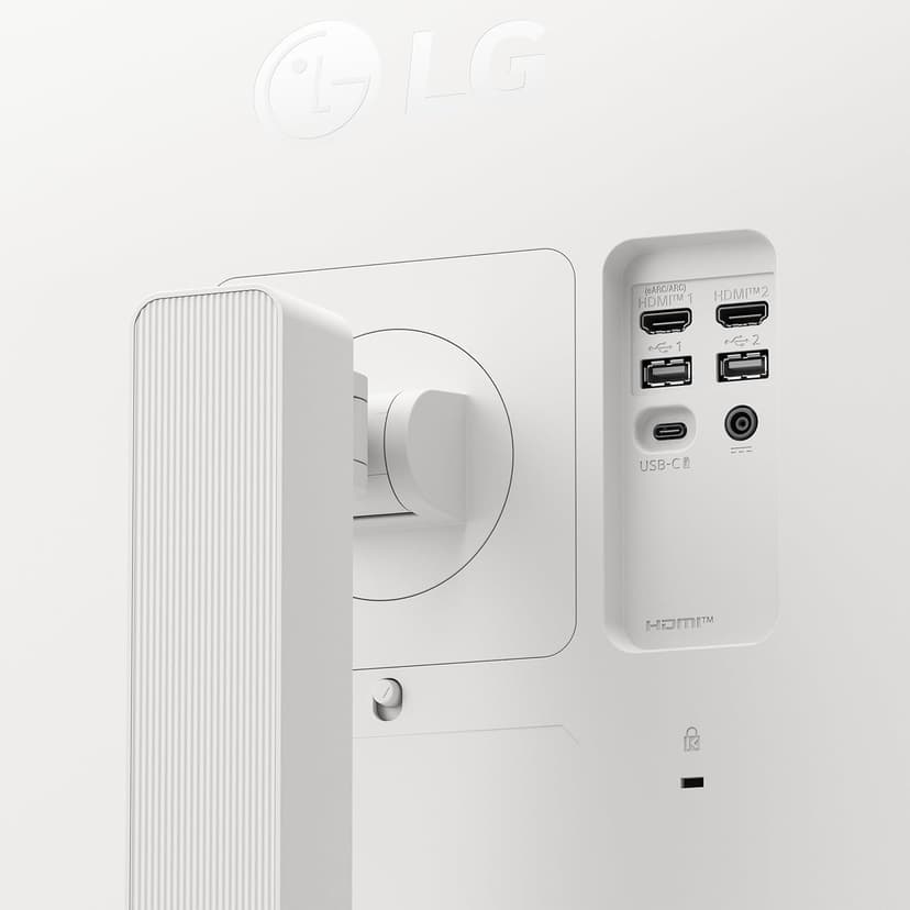 LG 27U730SA-W 27-Inch Smart 4K UHD (3840 x 2160) IPS Computer Monitor, HDR10, Built-in Speaker, Screen Share, Bluetooth, Remote Control, HDMI, USB Type-C PD 65W, Tilt/Height/Swivel/Pivot Stand, White