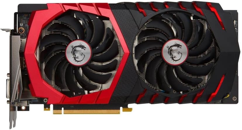 MSI GAMING GeForce GTX 1060 6GB GDRR5 192-bit HDCP Support DirectX 12 Dual TORX 2.0 Fan VR Ready Graphics Card (GTX 1060 GAMING X 6G)