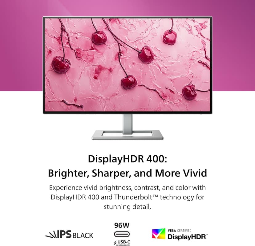 Philips Brilliance 27E2F7903 27" 4K UHD IPS Black Display, Thunderbolt, PD 96W, Height Adjustable, Daisy Chain, Built in Speakers, MacBook/PC Compatible, 4-Year Advance Replacement