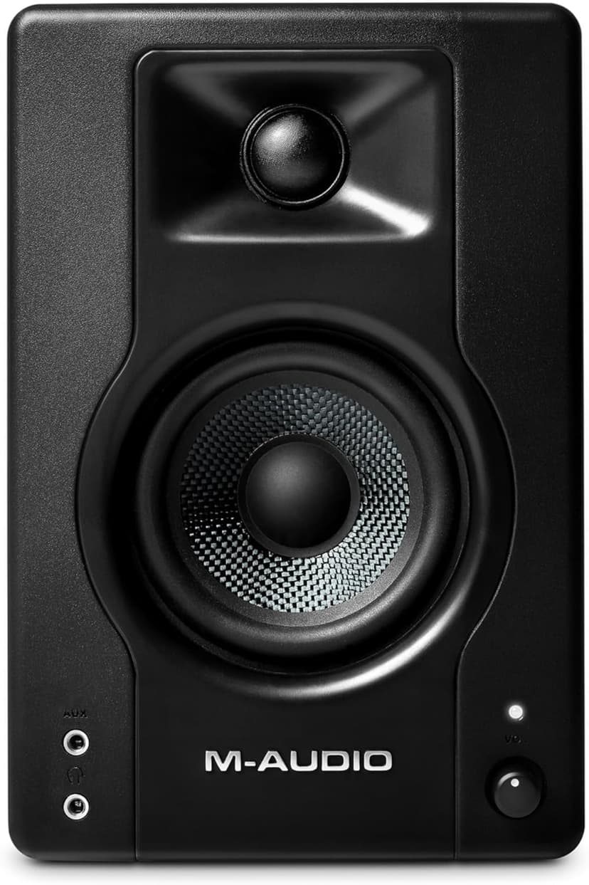 M-AUDIO BX3 Pair 3.5" 120W Studio Monitors, HD PC Speakers for Recording and Multimedia with Music Production Software