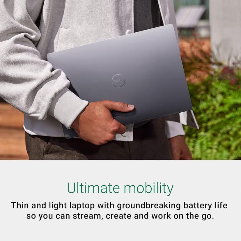 2025 Dell XPS 13 9345 Laptop, Copilot+ AI PC (13.4" FHD+ 120Hz, Snapdragon X Plus (> Intel i7-1355U), 16GB 8448MT/s RAM, 512GB SSD), Thin & Light, 27 Hours Battery Life, IR Webcam, Wi-Fi 7, Win 11 Pro