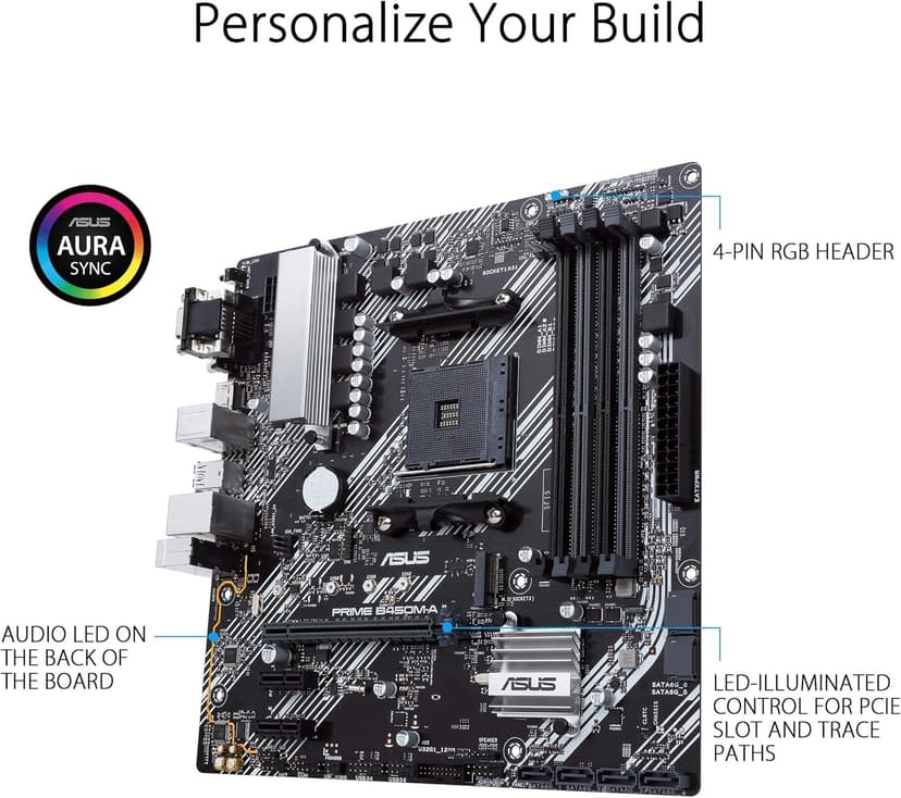 MICRO CENTER AMD Ryzen 5 5600 Desktop Processor with ASUS Prime B450M-A II AMD AM4 Micro ATX Motherboard