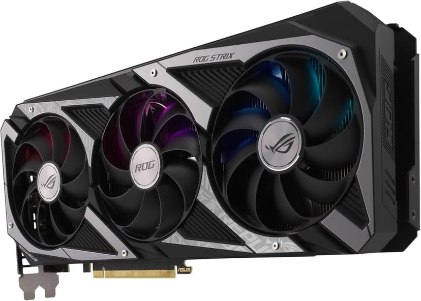 ASUS ROG Strix NVIDIA GeForce RTX 3060 V2 OC Edition Gaming Graphics Card (PCIe 4.0, 12GB GDDR6, HDMI 2.1, DisplayPort 1.4a, Axial-tech Fan Design, 2.7-Slot, Super Alloy Power II, GPU Tweak II)