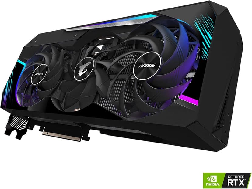 GIGABYTE AORUS GeForce RTX 3080 Ti Master 12G Graphics Card, Max Covered Cooling, 12GB 384-bit GDDR6X, GV-N308TAORUS M-12GD Video Card