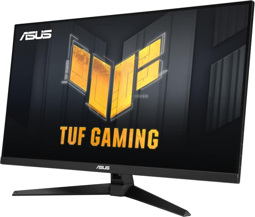 ASUS TUF Gaming 32” (31.5” viewable) 4K HDR DSC Gaming Monitor (VG32UQA1A) - UHD (3840 x 2160), 160Hz, 1ms, Extreme Low Motion Blur Sync, Freesync Premium, HDMI2.1, Speakers, 120% sRGB, DisplayHDR 400