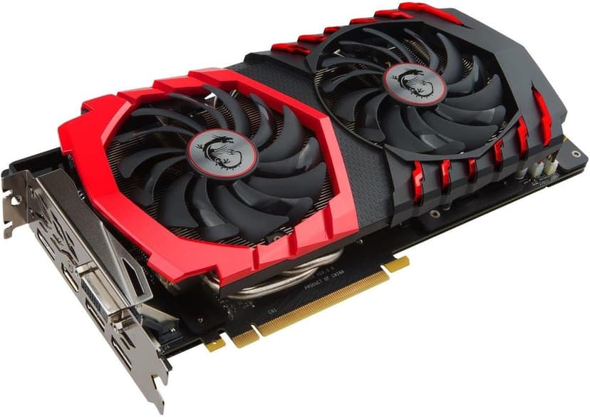 MSI GAMING GeForce GTX 1060 6GB GDRR5 192-bit HDCP Support DirectX 12 Dual TORX 2.0 Fan VR Ready Graphics Card (GTX 1060 GAMING X 6G)