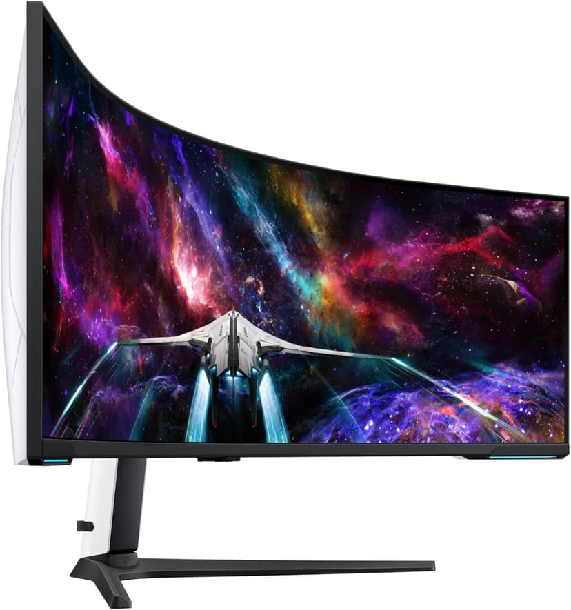 Samsung 57" Odyssey Neo G9 (G95NC) Series Dual 4K UHD 1000R Curved Gaming Monitor, 240Hz, 1ms with DisplayPort 2.1, Quantum Mini-LED, DisplayHDR 1000, AMD FreeSync Premium Pro, LS57CG952NNXZA