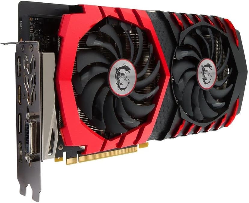 MSI GAMING GeForce GTX 1060 6GB GDRR5 192-bit HDCP Support DirectX 12 Dual TORX 2.0 Fan VR Ready Graphics Card (GTX 1060 GAMING X 6G)