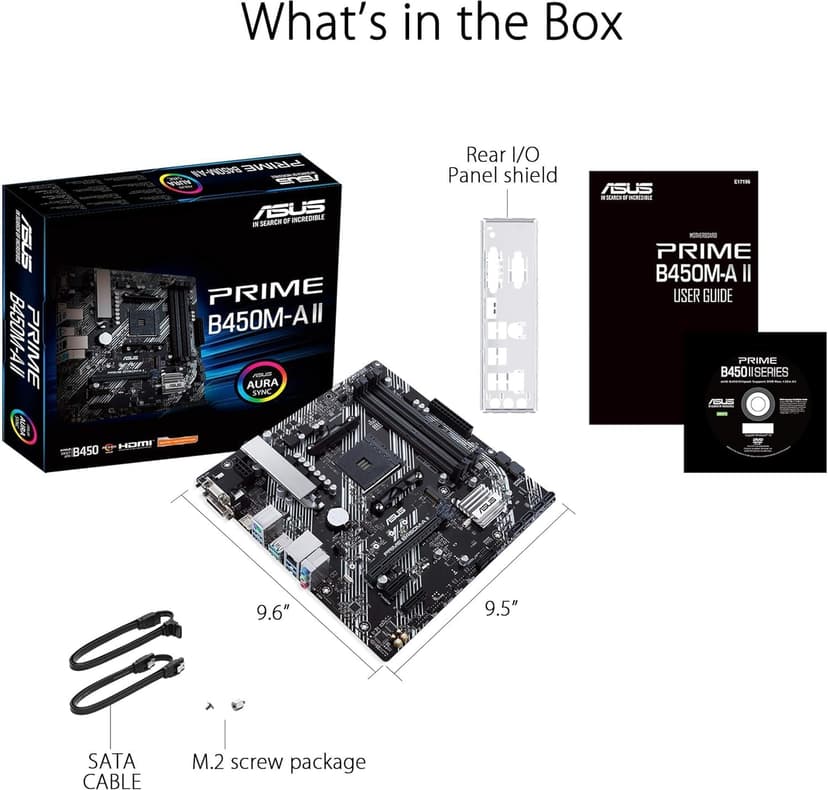MICRO CENTER AMD Ryzen 5 5600 Desktop Processor with ASUS Prime B450M-A II AMD AM4 Micro ATX Motherboard