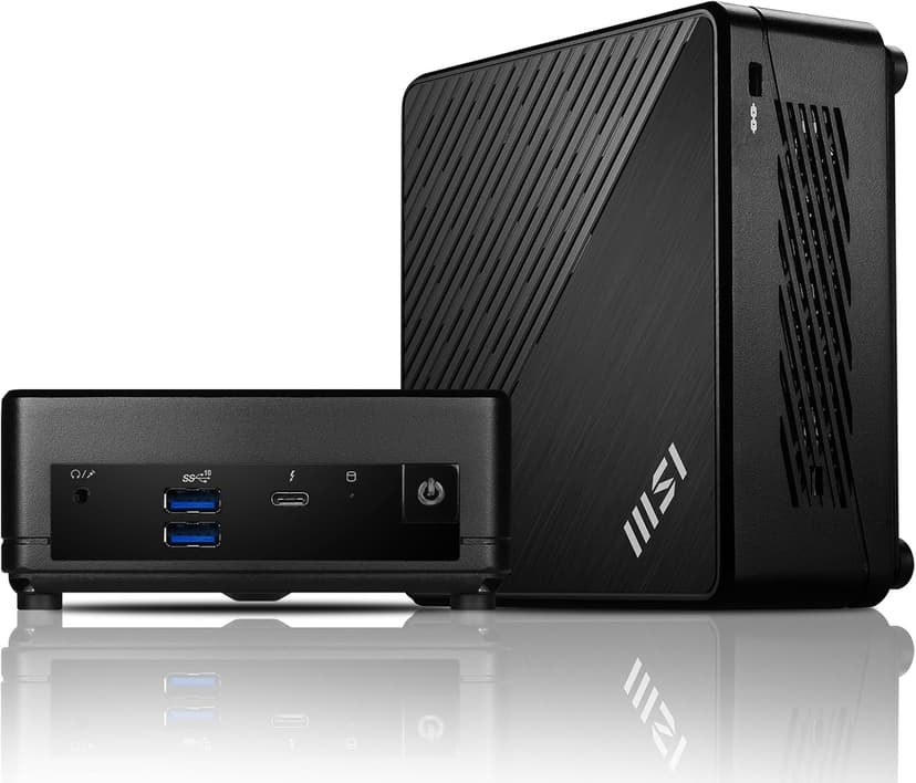 MSI Cubi 5 Professional Mini PC, 12th Gen Intel i5-1235U Processor (Beats Ryzen 7 5700U), 16GB RAM, 512GB SSD, Wi-Fi 6, Windows 11 Pro, Support 4K@60Hz Display, Seamless Multitasking at Work/Gaming
