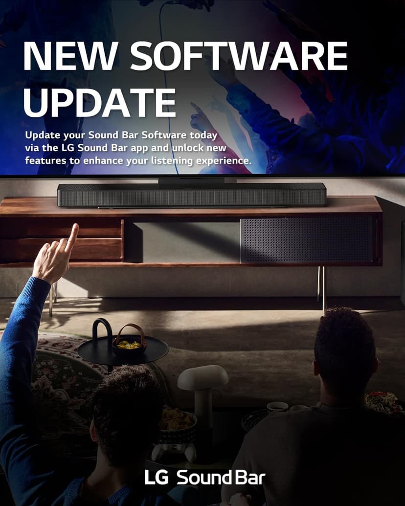 LG S80QR 5.1.3ch Sound bar with 4ch Rear Speakers, Center Up-Firing, Dolby Atmos DTS:X, Works with Airplay2, Spotify HiFi, Alexa, High-Res Audio, Synergy TV, Meridian