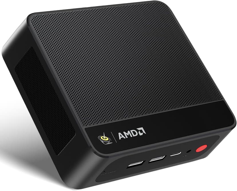Beelink SER5 MAX Mini PC,AMD Ryzen 7 6800U(8C/16T,up to 4.7 GHz),Mini Computer 32GB LPDDR5 RAM 1TB SSD Graphics 12 core 2200 MHz,Support 4K Triple Display/HDMI+DP+Type-C/Wifi6/BT5.2/1000M LAN/USB3.2