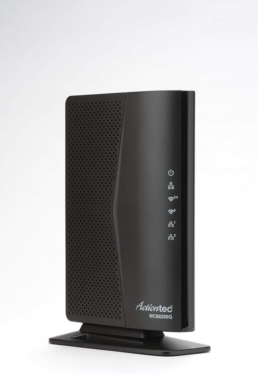 Actiontec 802.11ac Desktop WiFi Extender with 4 Internet Antennas 5GHz, Gigabit Ethernet, Bonded MoCA for Whole Home Fast WiFi (WCB6200Q) (Renewed)